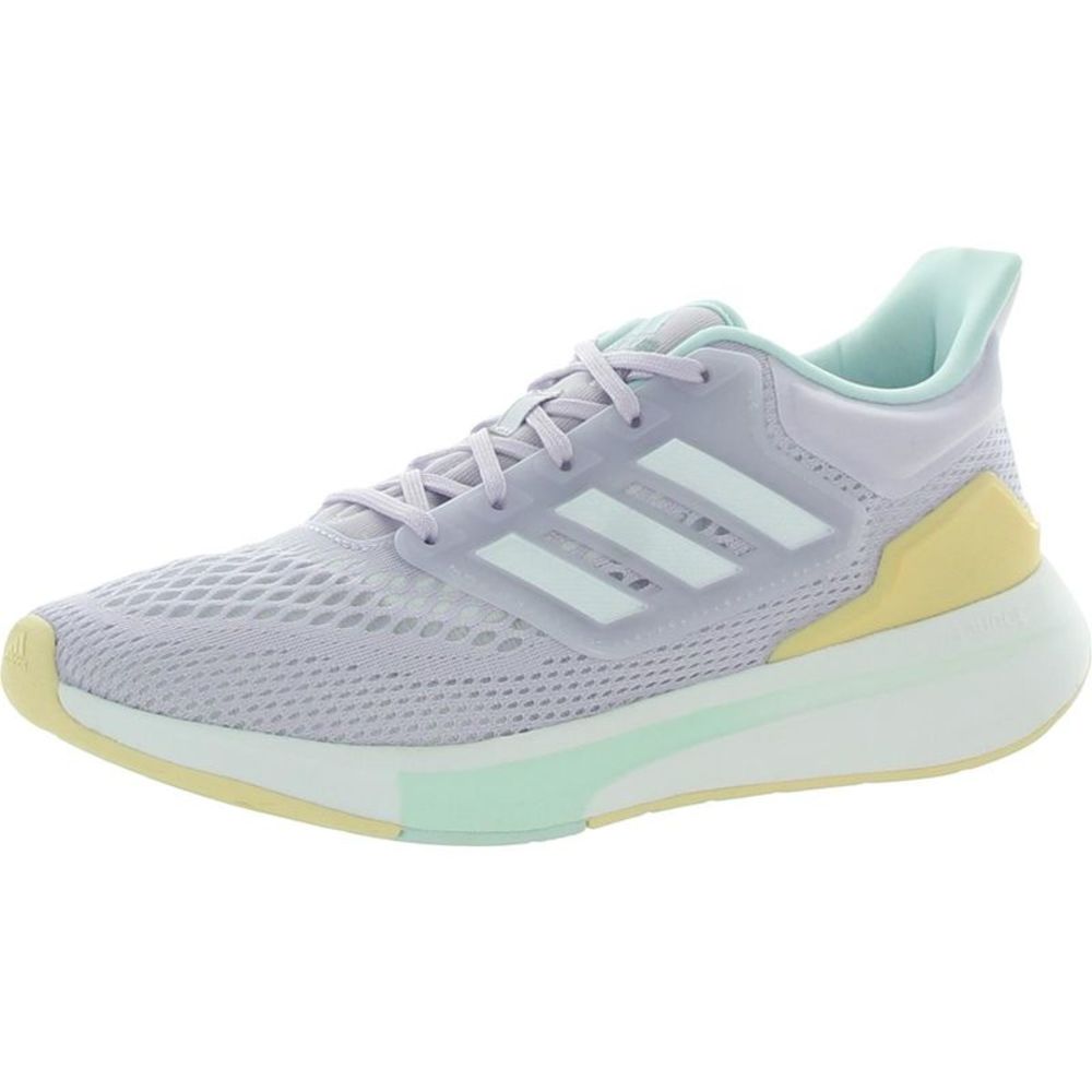 Adidas Womens EQ21 Run Purple Mesh Trainers Running Shoes Sneakers NWT